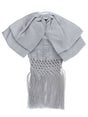 Mexican Charro Bow Tie 85% Articela, 15% Polyester Silver 601480 - BELLEZA'S - Mexican Charro Bow Tie 85% Articela, 15% Polyester Silver 601480 - UNISEX - 60148001