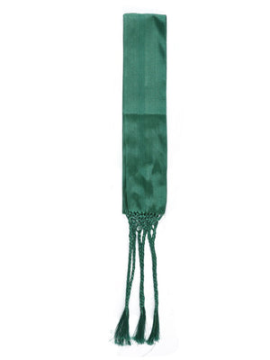Mexican Charro Sash - Belt 50% Cotton, 50% Polyester Green 601368 - BELLEZA'S - Mexican Charro Sash - Belt 50% Cotton, 50% Polyester Green 601368 - DAMA - 60136801
