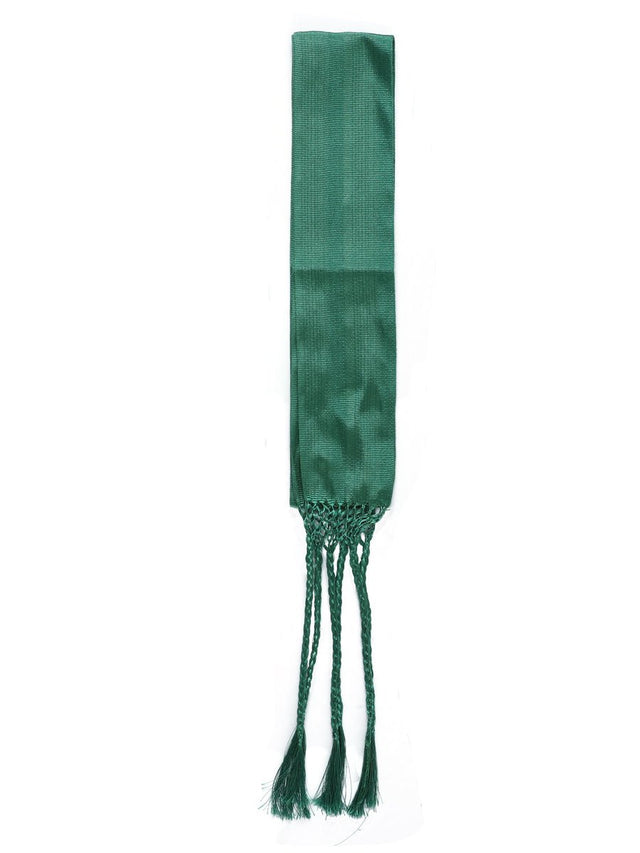 Mexican Charro Sash - Belt 50% Cotton, 50% Polyester Green 601368 - BELLEZA'S - Mexican Charro Sash - Belt 50% Cotton, 50% Polyester Green 601368 - DAMA - 60136801