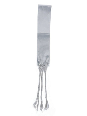 Mexican Charro Sash - Belt 50% Cotton, 50% Polyester Silver 601366 - BELLEZA'S - Mexican Charro Sash - Belt 50% Cotton, 50% Polyester Silver 601366 - DAMA - 60136601