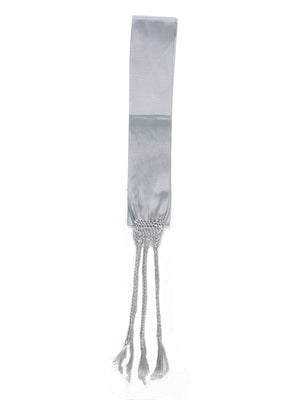 Mexican Charro Sash - Belt 50% Cotton, 50% Polyester Silver 601366 - BELLEZA'S - Mexican Charro Sash - Belt 50% Cotton, 50% Polyester Silver 601366 - DAMA - 60136601