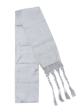 Mexican Charro Sash - Belt 50% Cotton, 50% Polyester Silver 601634 - BELLEZA'S - Mexican Charro Sash - Belt 50% Cotton, 50% Polyester Silver 601634 - DAMA - 60163401