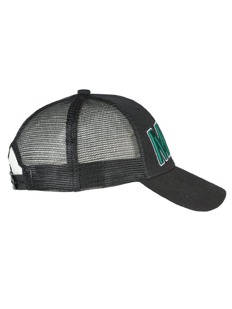 Michoacan Black Embroidered Polyester Snap Back Cap 'El General' 44784 - BELLEZA'S - Michoacan Black Embroidered Polyester Snap Back Cap 'El General' 44784 - Caps - 04478401