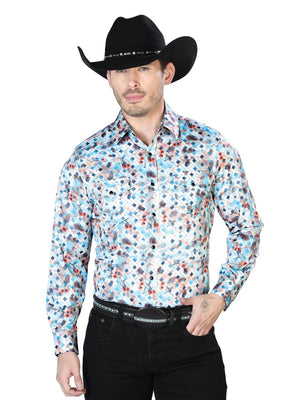 Multicolor Casual Long Sleeve Shirt 43933 - BELLEZA'S - Multicolor Casual Long Sleeve Shirt 43933 - CABALLERO - 04393301