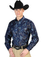 Navy Casual Long Sleeve Shirt 43870 - BELLEZA'S - Navy Casual Long Sleeve Shirt 43870 - CABALLERO - 04387001