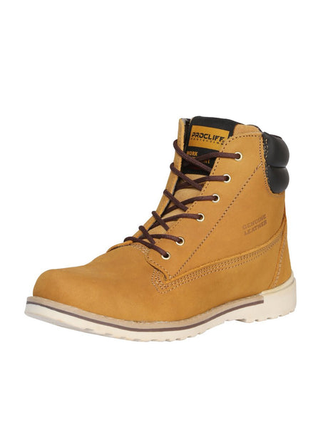 Procliff Protection Work Ankle Boot with Laces - Honey 35202 - BELLEZA'S - Procliff Protection Work Ankle Boot with Laces - Honey 35202 - DAMA - 03520201