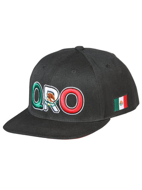 Querétaro Embroidered Polyester QRO Cap 'El General' 44816 - BELLEZA'S - Querétaro Embroidered Polyester QRO Cap 'El General' 44816 - Men's Cowboy Hats - 04481601