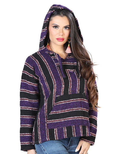 Sweatshirt Artisanal Jerga 100% Acrylan Multicolor 603853 - BELLEZA'S - Sweatshirt Artisanal Jerga 100% Acrylan Multicolor 603853 - DAMA - 60385301