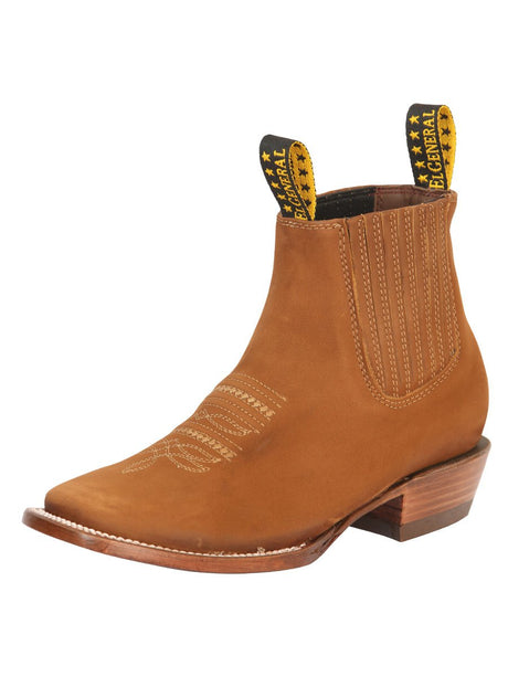 Women's Ankle Boots Nobuck Peach El General Peach 45347 - BELLEZA'S - Women's Ankle Boots Nobuck Peach El General Peach 45347 - Women's Ankle Boots - 04534701