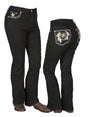 Womens Black Centenario Jeans 44958 - BELLEZA'S - Womens Black Centenario Jeans 44958 - DAMA - 04495801