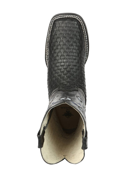 Women’s Cowgirl Boots Genuine Leather Patatillo Embroidered Western 'El General' 44856 - BELLEZA'S - Women’s Cowgirl Boots Genuine Leather Patatillo Embroidered Western 'El General' 44856 - Women's Boots - 04485601