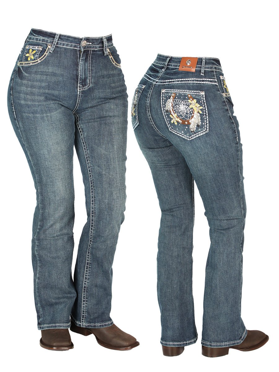 Womens Dark - Blue Centenario Jeans 44959 - BELLEZA'S - Womens Dark - Blue Centenario Jeans 44959 - DAMA - 04495901