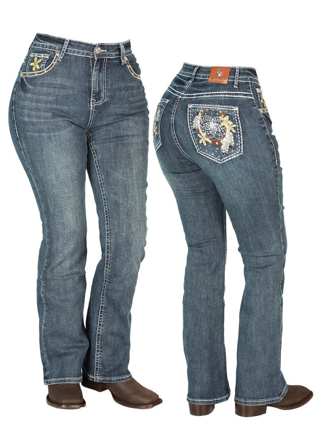 Womens Dark - Blue Centenario Jeans 44959 - BELLEZA'S - Womens Dark - Blue Centenario Jeans 44959 - DAMA - 04495901