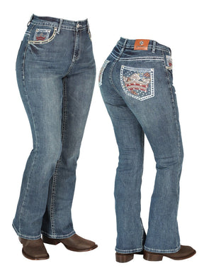 Womens Dark - Blue Centenario Jeans 44962 - BELLEZA'S - Womens Dark - Blue Centenario Jeans 44962 - DAMA - 04496201