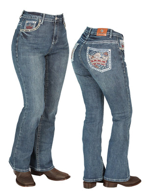 Womens Dark - Blue Centenario Jeans 44962 - BELLEZA'S - Womens Dark - Blue Centenario Jeans 44962 - DAMA - 04496201