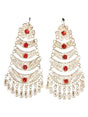 Women's Earrings Mexican Artisanal Aretes Filigrana Gold 604031 - BELLEZA'S - Women's Earrings Mexican Artisanal Aretes Filigrana Gold 604031 - Women's Earrings - 60403101