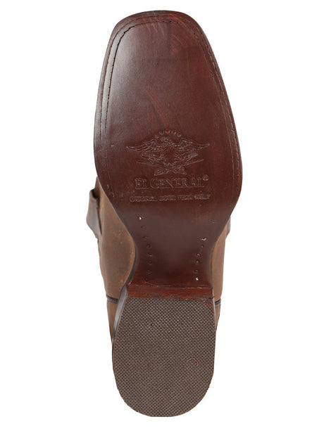 Women’s Genuine Leather Classic Western Rodeo Cowgirl Boots 'El General' Brown 44854 - BELLEZA'S - Women’s Genuine Leather Classic Western Rodeo Cowgirl Boots 'El General' Brown 44854 - Women's Boots - 04485401