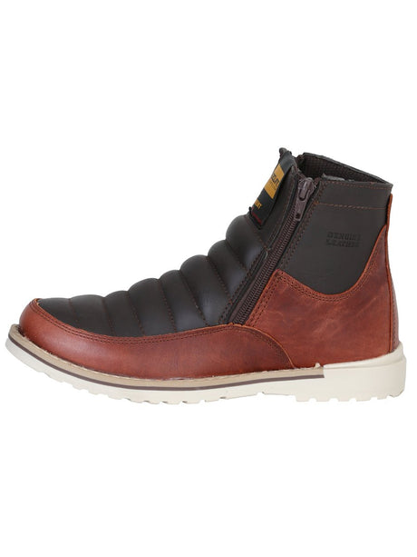 Women's Genuine Leather Double Zipper Soft Toe Work Ankle Boots 'Procliff Protection' 35205 - BELLEZA'S - Women's Genuine Leather Double Zipper Soft Toe Work Ankle Boots 'Procliff Protection' 35205 - Women's Ankle Boots - 03520501