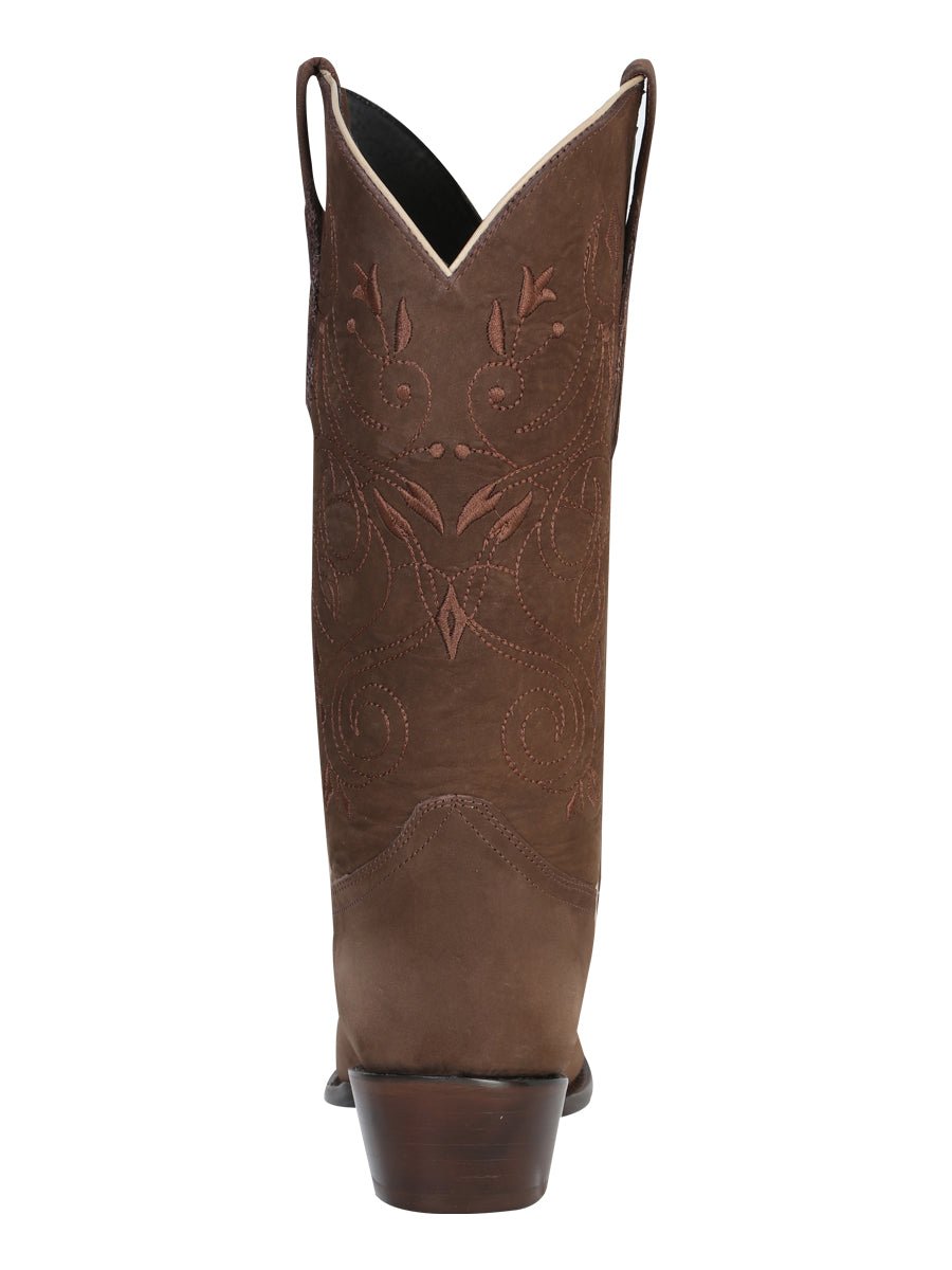 Women’s Genuine Leather Limited Edition Retro Western Cowgirl Boots 'El General' 34513 - BELLEZA'S - Women’s Genuine Leather Limited Edition Retro Western Cowgirl Boots 'El General' 34513 - Women's Boots - 03451301