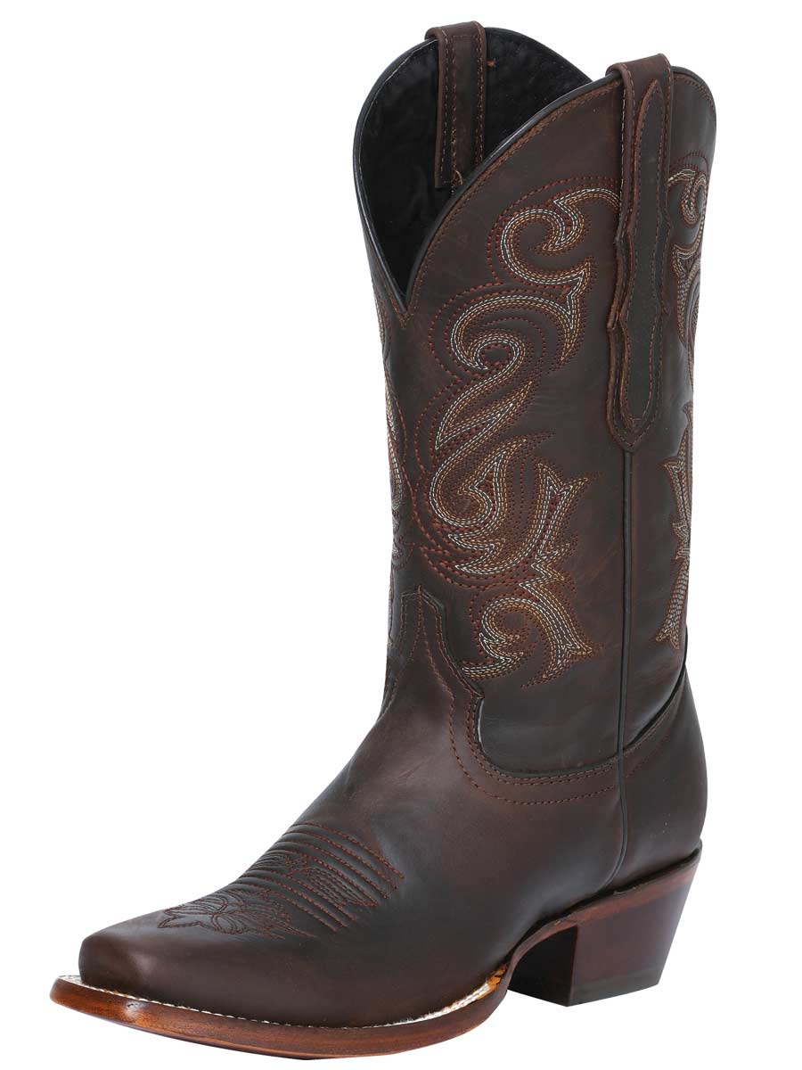 Women’s Genuine Leather Limited Edition Western Rodeo Cowgirl Boots 'El General' 40661 - BELLEZA'S - Women’s Genuine Leather Limited Edition Western Rodeo Cowgirl Boots 'El General' 40661 - Women's Boots - 04066101