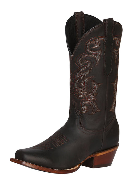 Women’s Genuine Leather Limited Edition Western Rodeo Cowgirl Boots 'El General' 40661 - BELLEZA'S - Women’s Genuine Leather Limited Edition Western Rodeo Cowgirl Boots 'El General' 40661 - Women's Boots - 04066101