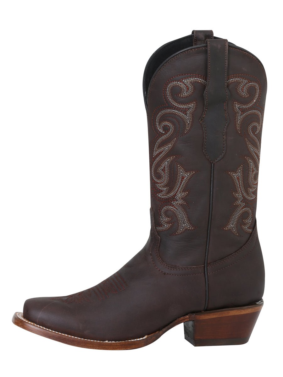 Women’s Genuine Leather Limited Edition Western Rodeo Cowgirl Boots 'El General' 40661 - BELLEZA'S - Women’s Genuine Leather Limited Edition Western Rodeo Cowgirl Boots 'El General' 40661 - Women's Boots - 04066101