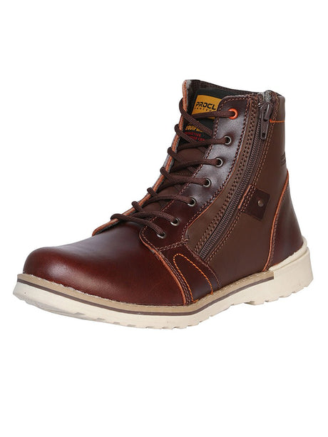 Women's Lace - Up and Zipper Soft Toe Work Ankle Boots 'Procliff Protection' 35209 - BELLEZA'S - Women's Lace - Up and Zipper Soft Toe Work Ankle Boots 'Procliff Protection' 35209 - Women's Ankle Boots - 03520901