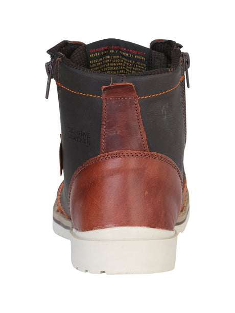 Women's Lace - Up and Zipper Soft Toe Work Ankle Boots 'Procliff Protection' 35209 - BELLEZA'S - Women's Lace - Up and Zipper Soft Toe Work Ankle Boots 'Procliff Protection' 35209 - Women's Ankle Boots - 03520901
