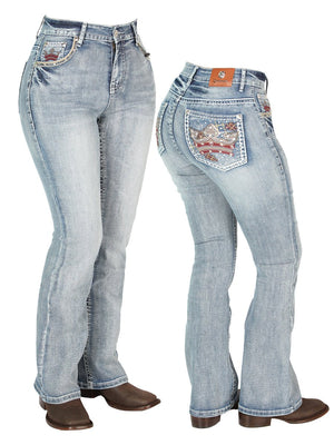 Womens Light - Blue Centenario Jeans 44963 - BELLEZA'S - Womens Light - Blue Centenario Jeans 44963 - DAMA - 04496301