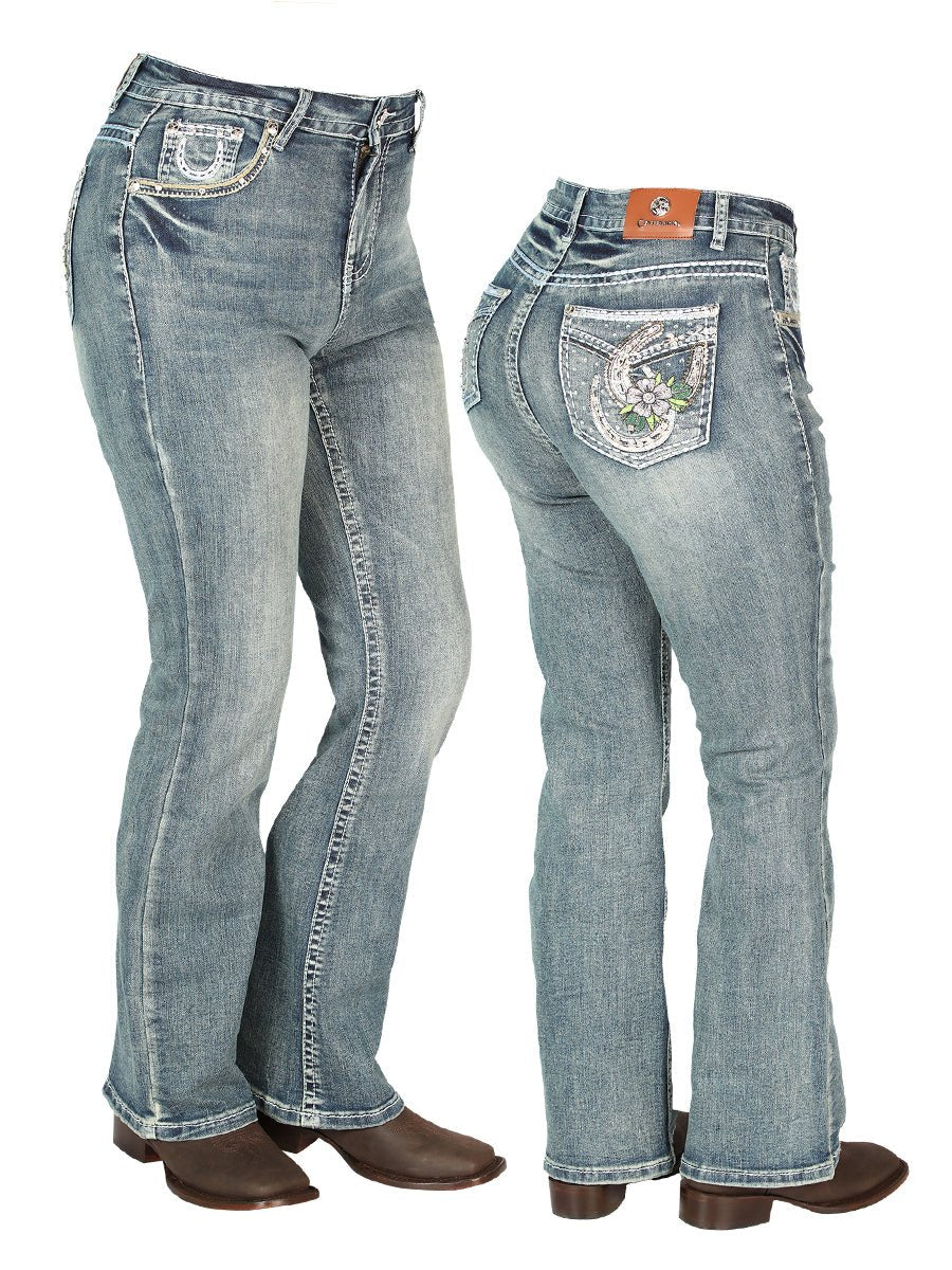 Womens Medium - Blue Centenario Jeans 44957 - BELLEZA'S - Womens Medium - Blue Centenario Jeans 44957 - DAMA - 04495701