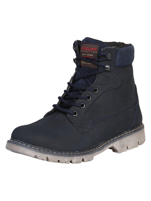 Women's Nubuck Leather Lace - Up Soft Toe Work Ankle Boots 'Procliff Protection' 35226 - BELLEZA'S - Women's Nubuck Leather Lace - Up Soft Toe Work Ankle Boots 'Procliff Protection' 35226 - Women's Ankle Boots - 03522601