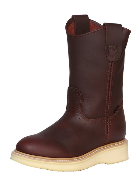 Women's/Junior Genuine Leather Work Boots Without Helmet 'Establo' Shedron Color 91542 - BELLEZA'S - Women's/Junior Genuine Leather Work Boots Without Helmet 'Establo' Shedron Color 91542 - Women's Boots - 91542