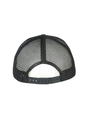 Zacatecas Black Embroidered Polyester Snap Back Cap 'El General' 44780 - BELLEZA'S - Zacatecas Black Embroidered Polyester Snap Back Cap 'El General' 44780 - Caps - 04478001