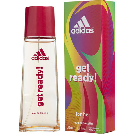 Adidas Get Ready For women Eau De Toilette Spray 1.7 oz - BELLEZA'S - Adidas Get Ready For women Eau De Toilette Spray 1.7 oz - Perfume Para Mujer - 324112