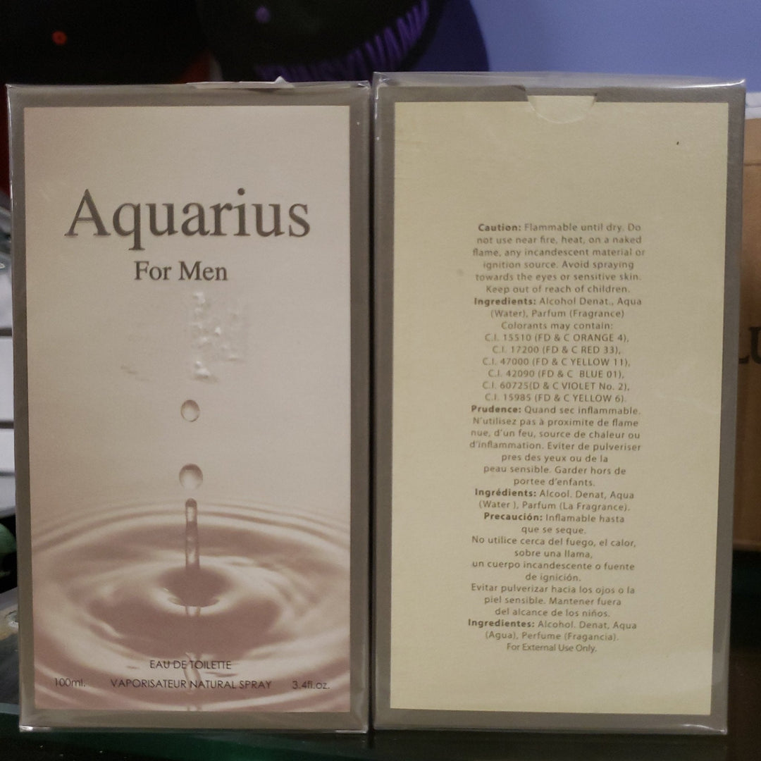 Aquarius For Men Spray 3.4 oz - BELLEZA'S - - 5108