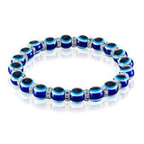 Blue Turkish Devil Eyelid Rope Glass Bracelet Fashion All-match Eye Bracelet NHGO468793 - BELLEZA'S - - NHGO2328236-8mm-bracelet