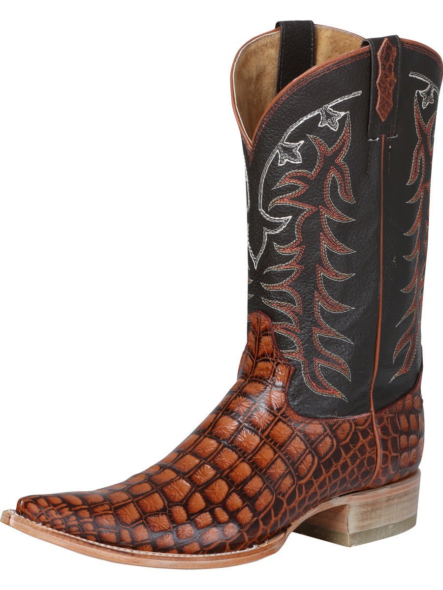 Bota Vaquera El Señor De Los Cielos COCO COGNAC-41473 - BELLEZA'S - - 41473