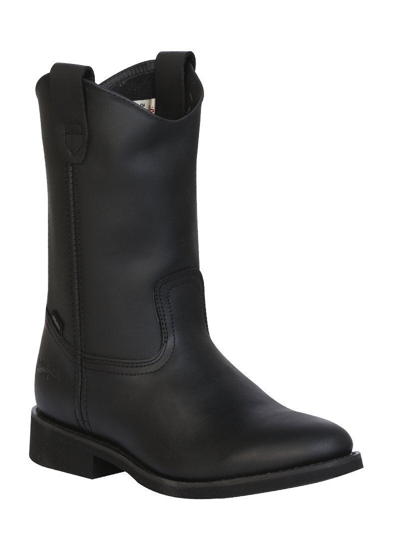 Botas de Trabajo sin Puntera de Acero Piel Grasso 'Establo' *NEGRO-311* - BELLEZA'S - Botas De Trabajo - 311