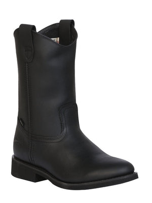 Botas de Trabajo sin Puntera de Acero Piel Grasso 'Establo' *NEGRO-311* - BELLEZA'S - Botas De Trabajo - 311