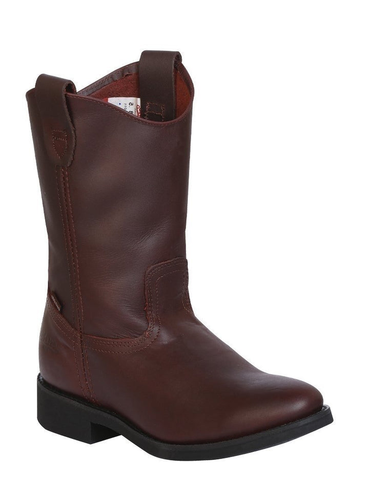 Botas de Trabajo sin Puntera de Acero Piel Grasso 'Establo' *SHEDRON-316* - BELLEZA'S - Botas De Trabajo - 316