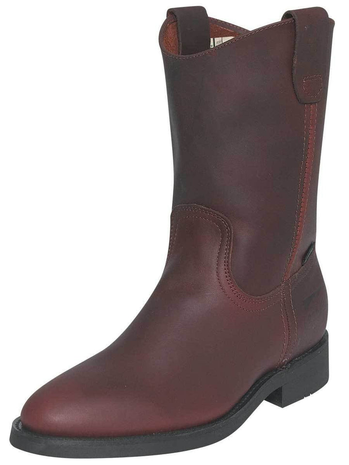 Botas de Trabajo sin Puntera de Acero Piel Grasso 'Establo' *SHEDRON-316* - BELLEZA'S - Botas De Trabajo - 316