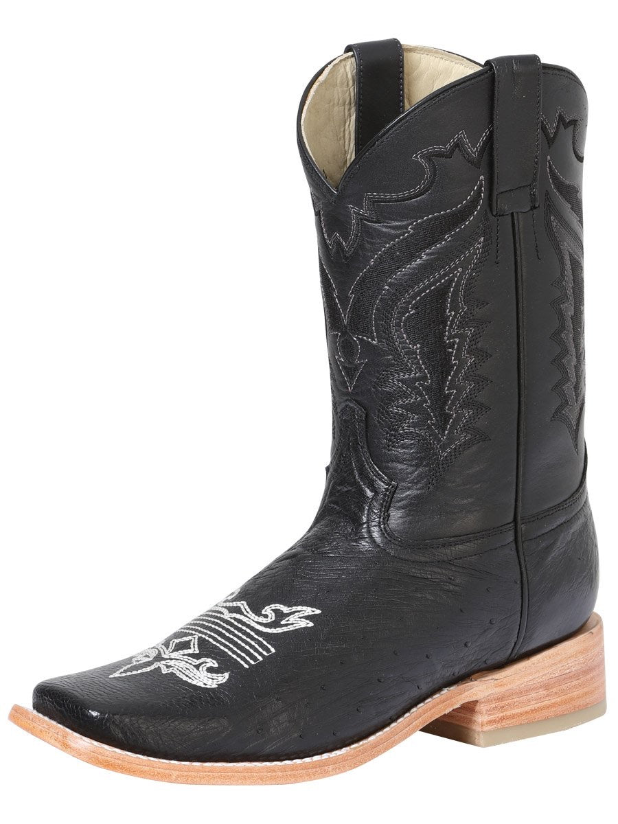 Botas Rodeo Exoticas originales Panza de Avestruz 100 Anos NEGRO 42154 BELLEZA S 6 USA 25 Mex