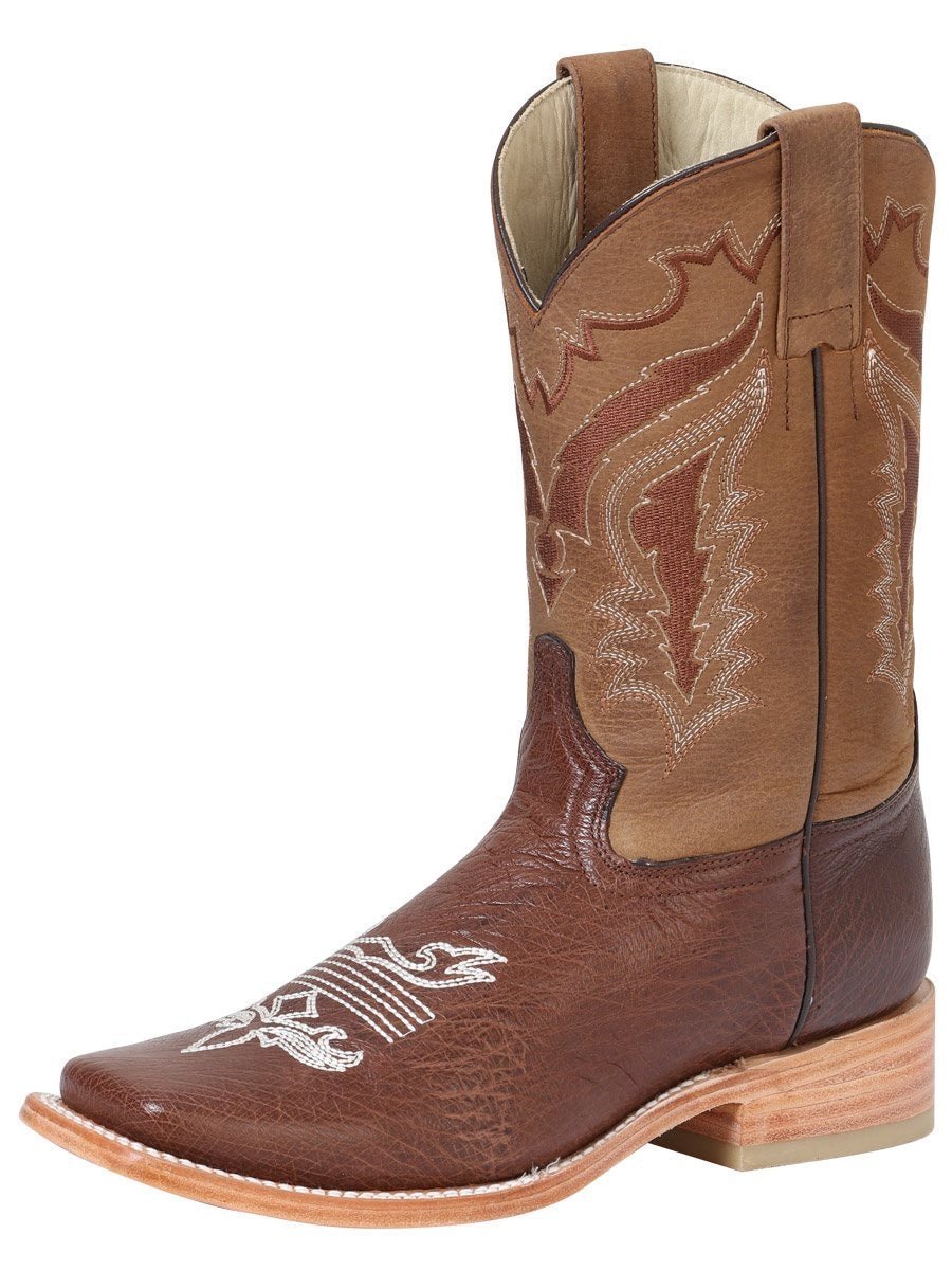 Botas Rodeo Exoticas Panza de Avestruz '100 Años' *KANGO TABACK-42157* - BELLEZA'S - Botas Exoticas - 42157