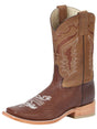 Botas Rodeo Exoticas Panza de Avestruz '100 Años' *KANGO TABACK-42157* - BELLEZA'S - Botas Exoticas - 42157