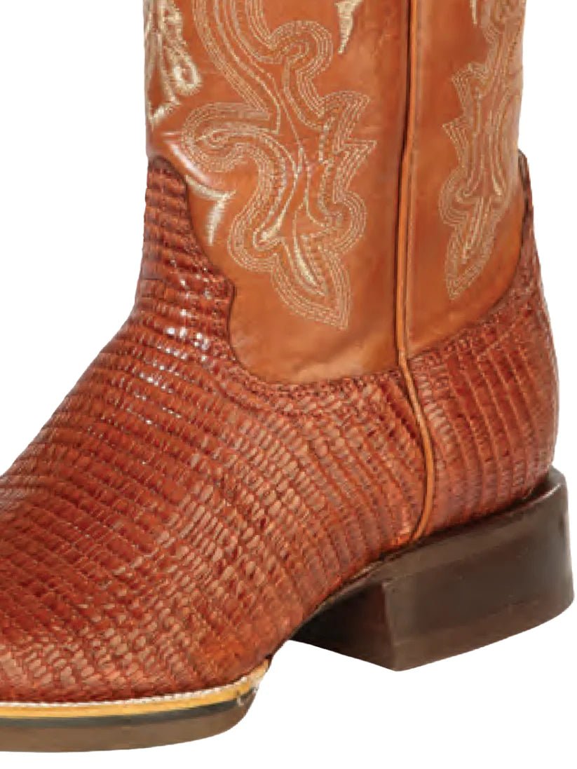 Botas vaqueras de piel de lizard outlet