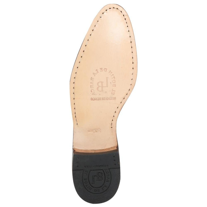 Botines Charros Clasicos Piel Coaba Para Hombre 'La Barca' *CAOBA-226* - BELLEZA'S - Botines Para Hombres - 226