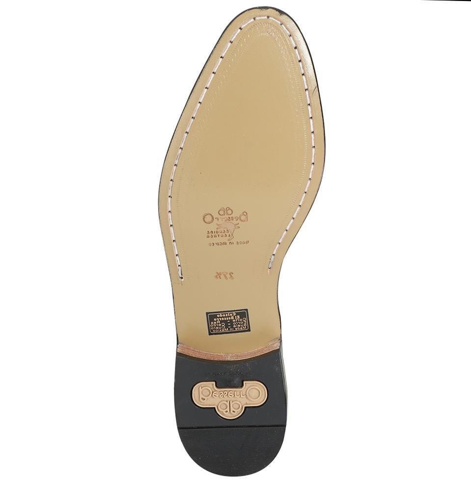 Botines Charros Clasicos Piel Hueso Para Hombre 'El Besserro' *HUESO-201* - BELLEZA'S