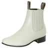 Botines Charros Clasicos Piel Hueso Para Hombre 'El Besserro' *HUESO-201* - BELLEZA'S