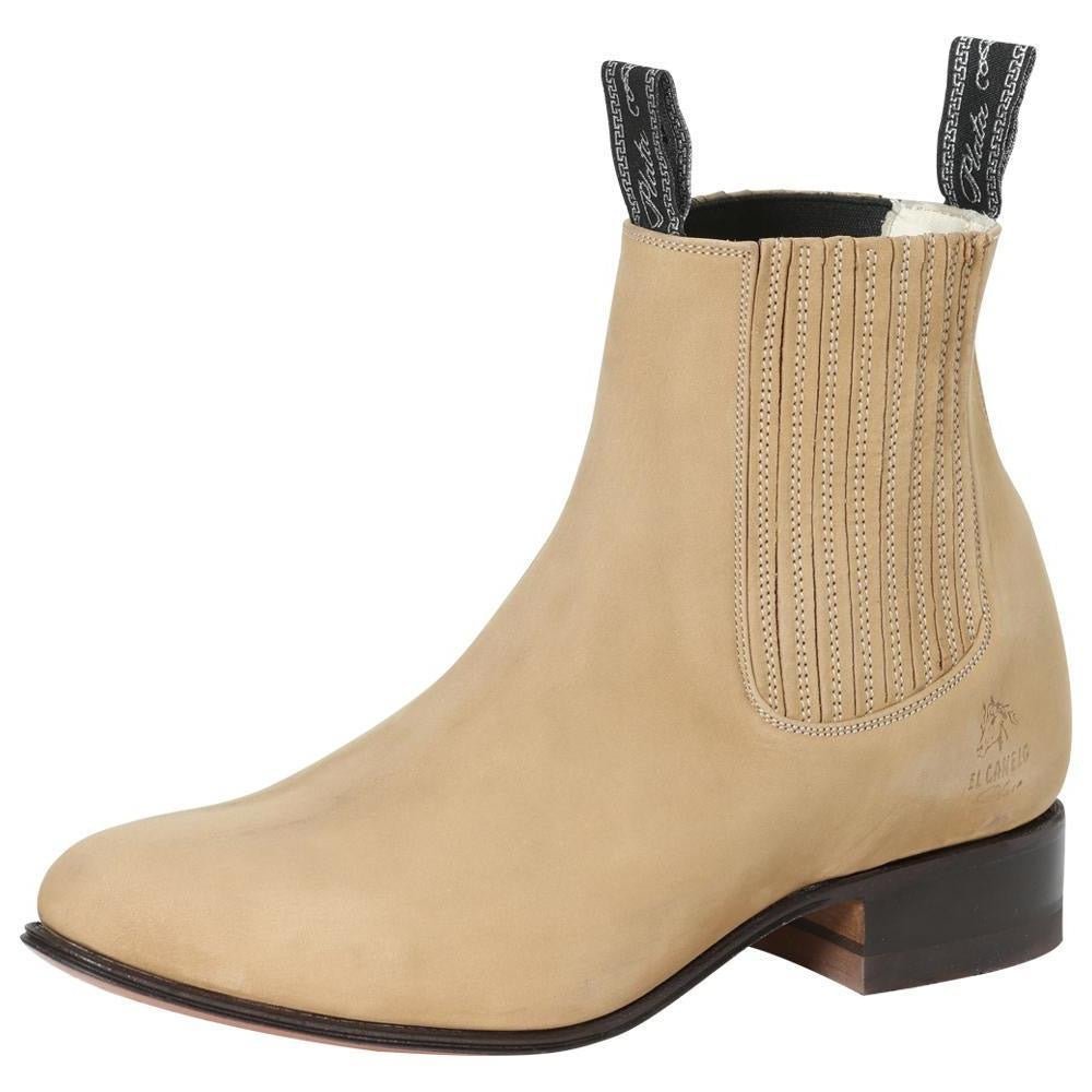 Botines Charros Clasicos Piel Nobuck Para Hombre 'El Canelo' ARENA-228* - BELLEZA'S - Botines Charros Clasicos Piel Nobuck Para Hombre 'El Canelo' *ARENA-228* - BELLEZA'S - Botines Para Hombres