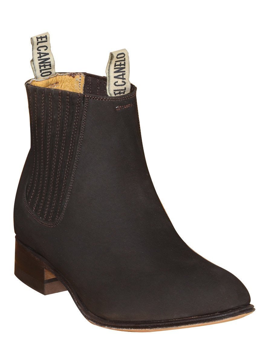 Botines Charros Clasicos Piel Nobuck Para Mujer/Joven 'El Canelo' *MOKA-41427* - BELLEZA'S - Botines Charros Clasicos Piel Nobuck Para Mujer/Joven 'El Canelo' *MOKA-41427* - BELLEZA'S - Botines Para Mujeres